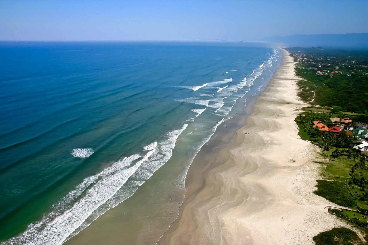Pe Na Areia Pousada Bertioga Buitenkant foto