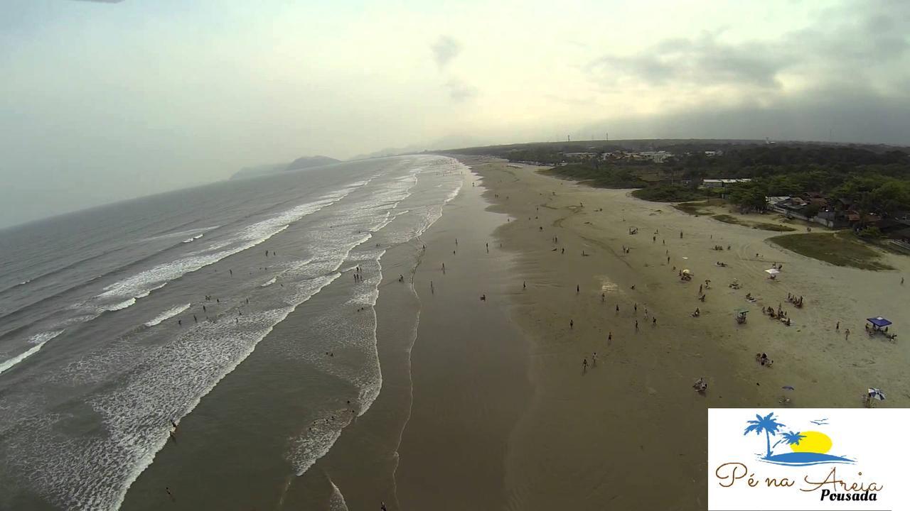 Pe Na Areia Pousada Bertioga Buitenkant foto