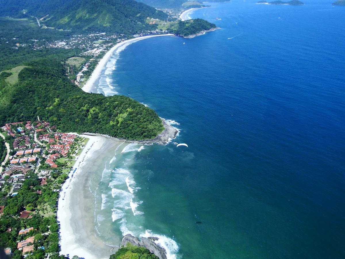 Pe Na Areia Pousada Bertioga Buitenkant foto